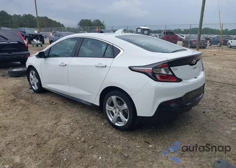 2018 Chevrolet Volt Lt из США, поврежденный, VIN 1G1RC6S50JU137338